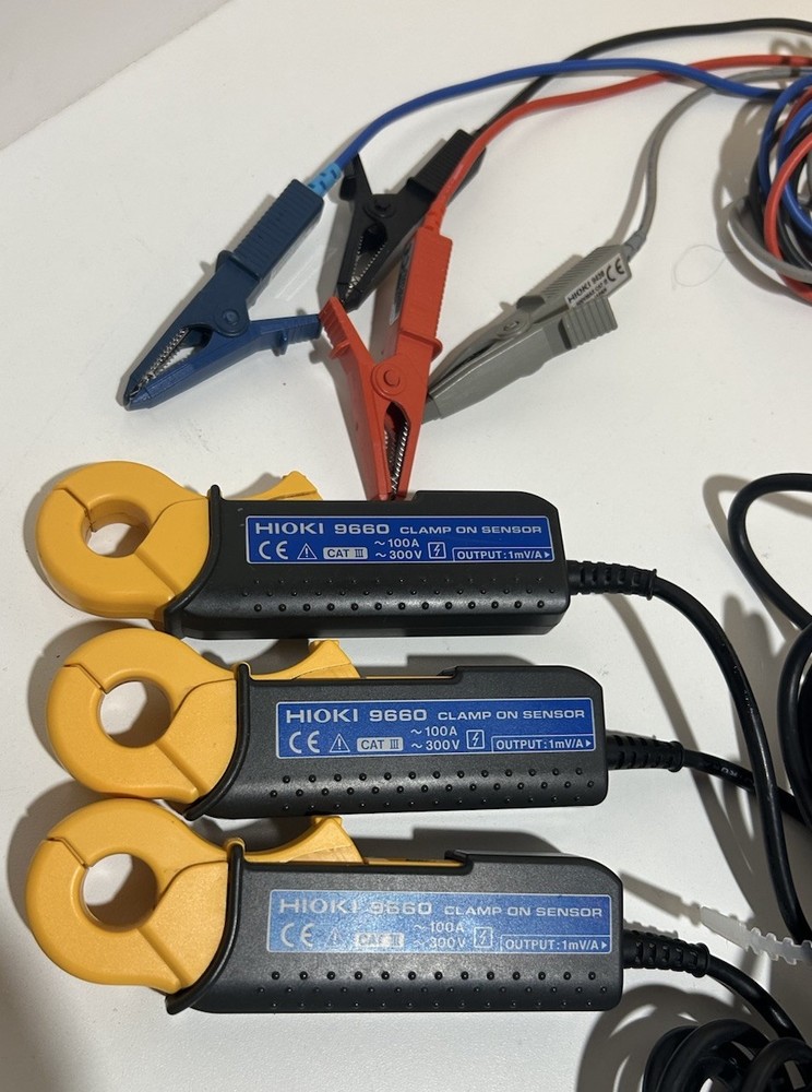 Hioki 3197 Three Phase HandHeld Power Quality Analyzer Meter