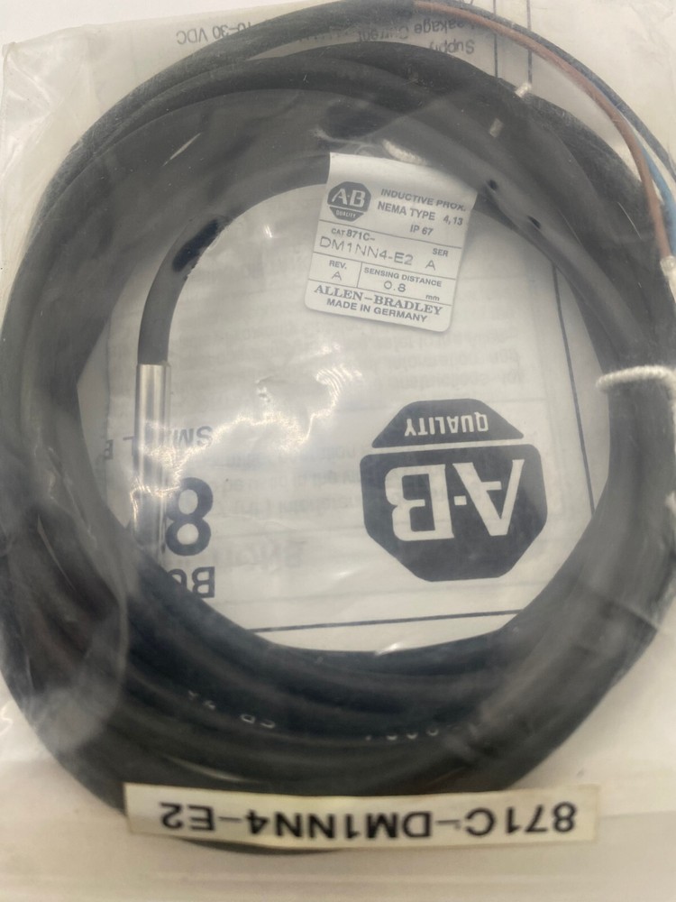 Allen Bradley 871C-DM1NN4-E2 Inductive Proximity Sensor