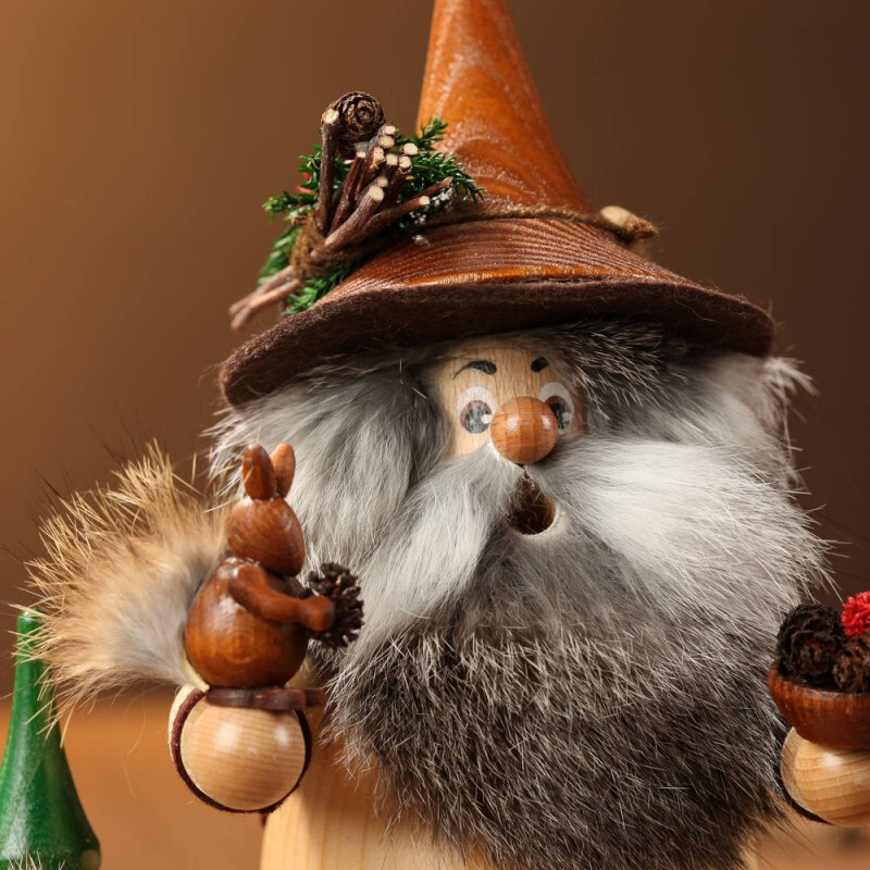 Gnome Forest Squirrel Incense Smoker