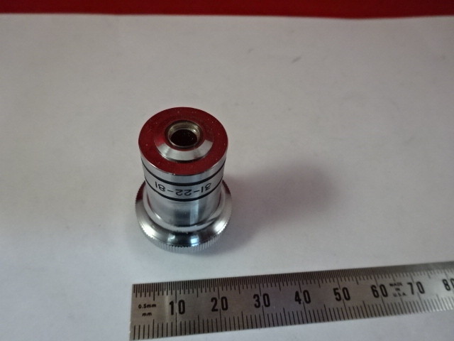 CAMBRIDGE INSTRUMENTS LENS 10X OBJECTIVE 312281 OPTICS MICROSCOPE PART #5-A-74
