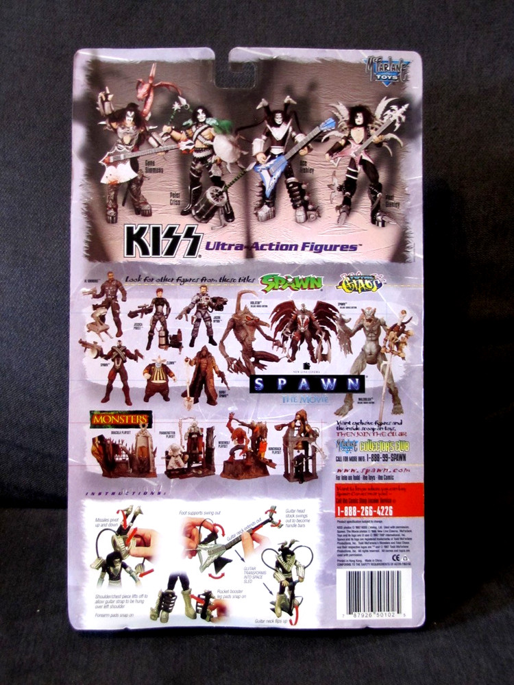 McFarlane KISS Dolls & Accessories 1997 Unopened
