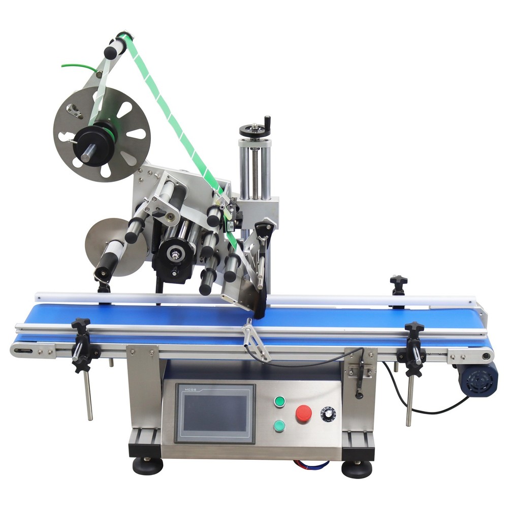 TECHTONGDA Auto Desktop Table Plane Labeling Machine Flat Surface Labeler LT-160