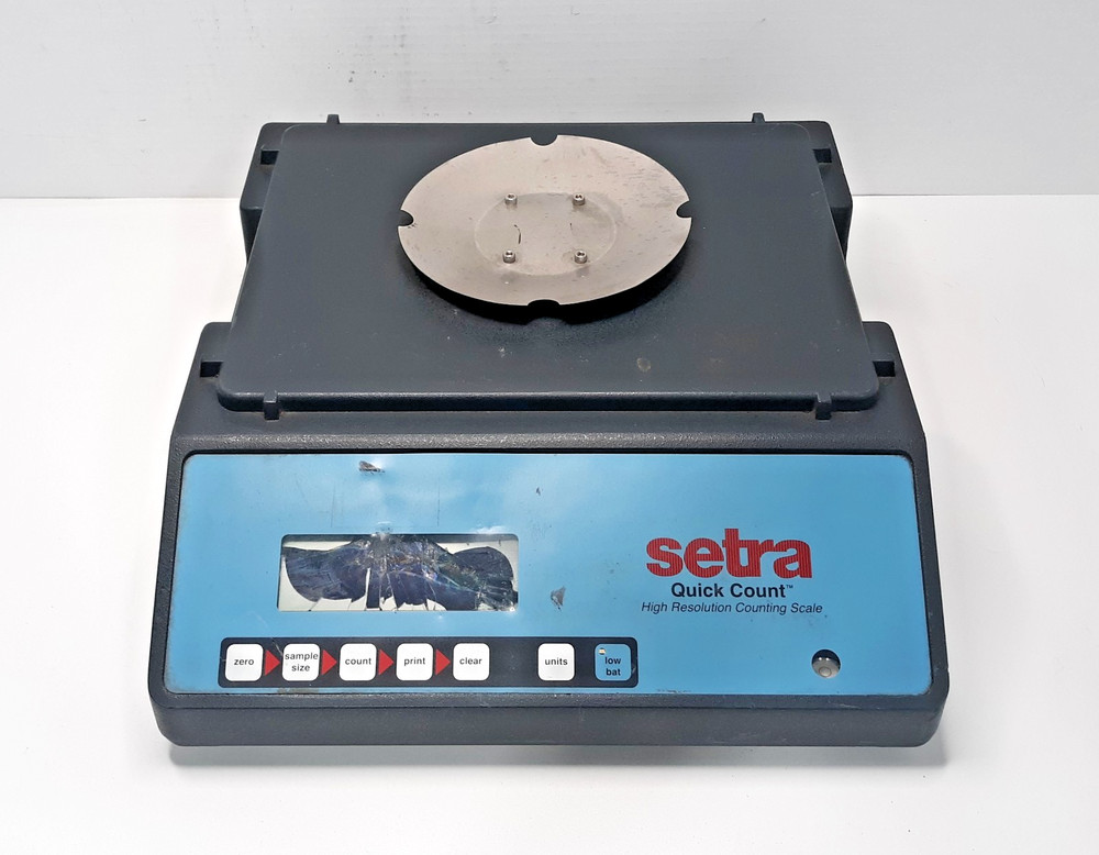 Setra Systems Quick Count High Resolution Counting Scale 16.5VDC No Power