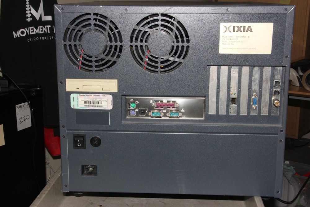 IXIA 1600T Traffic Generator/Performance Analyzer with LM100MII Module