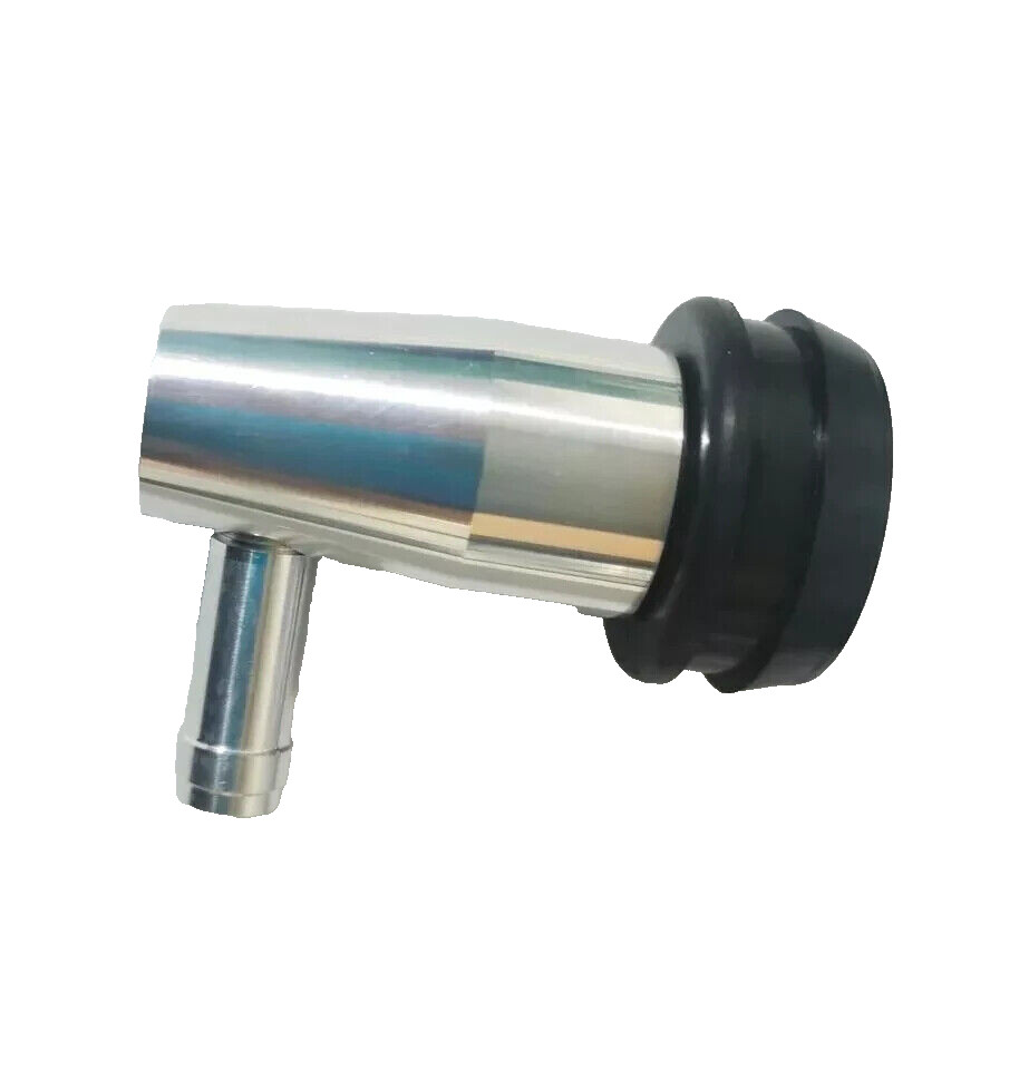 Billet Aluminum Mini PCV Valve Tube Breather & Grommet Chevy Ford valve cover