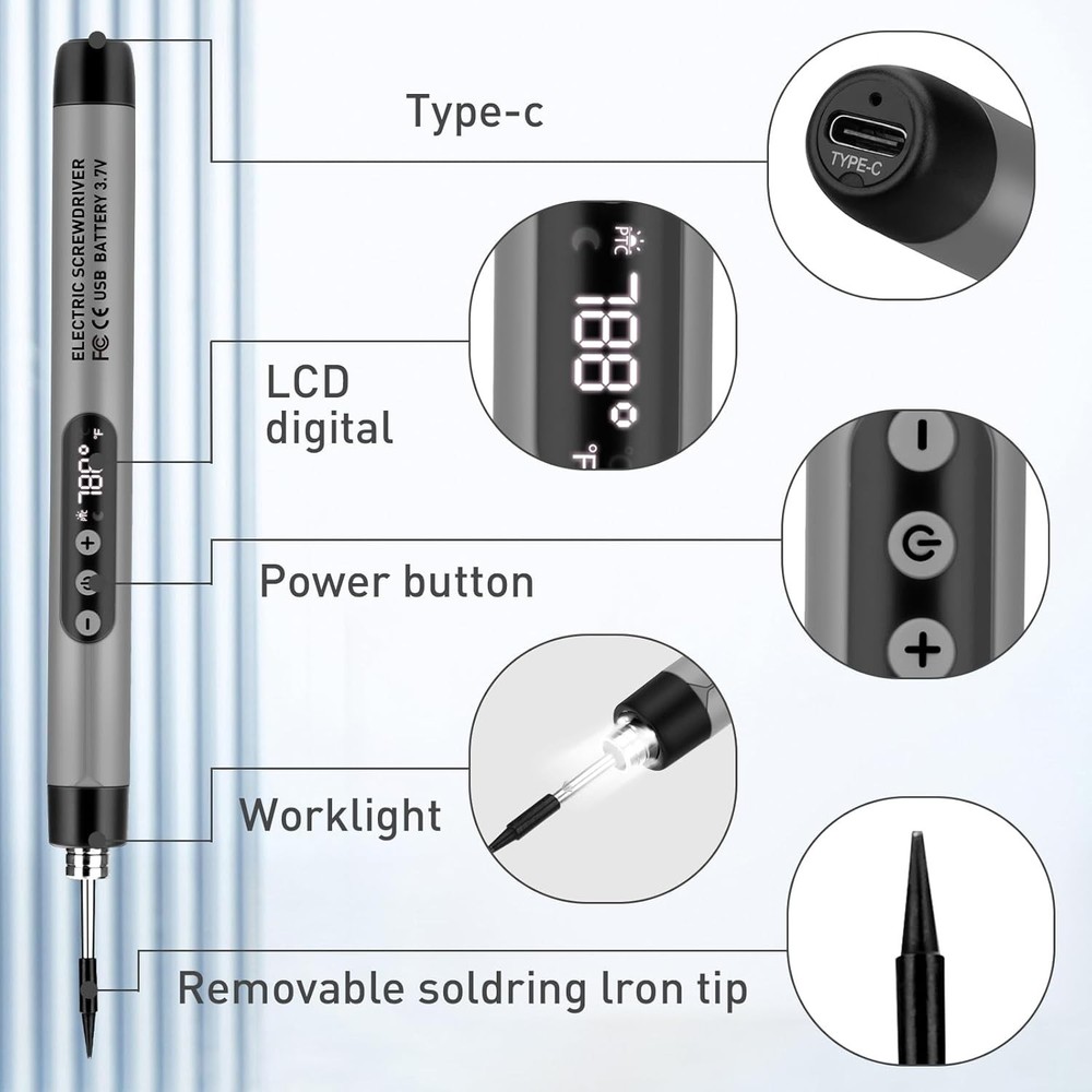PINECIL – Smart Mini Portable Soldering Iron, Small