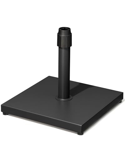 Patio Umbrella Base - Heavy Duty Outdoor Patio Market Umbrella Stand for Deck