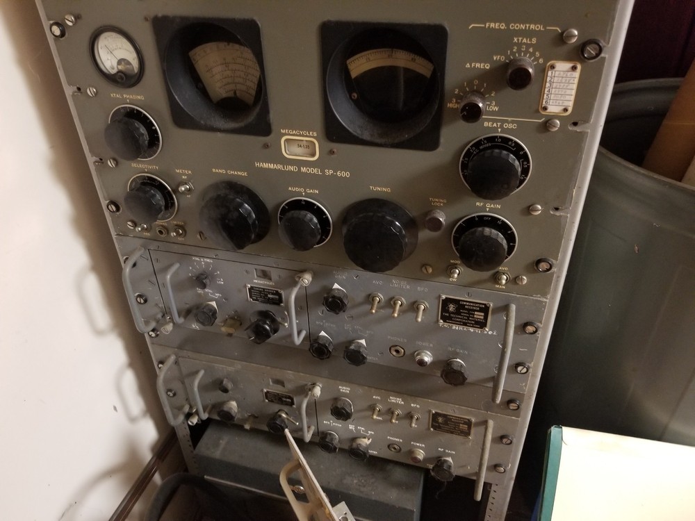 Hamarlund SP-600 Amateur HAM receiver - Technical Material Corp Tuner - JX-26