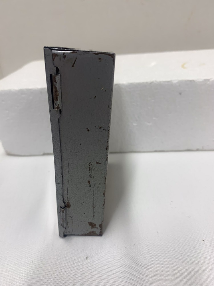Whitman & Barnes Drill Container Plymouth Mich. Incomplete Partial
