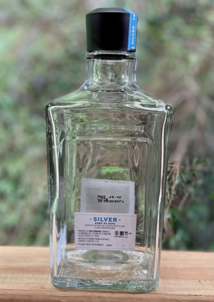 Herradura Silver Tequila Empty Bottle1.75L EMPTY BOTTLE ONLY!