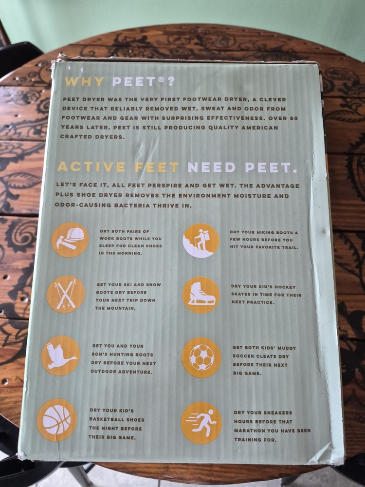 Peet Boot and Shoes Dryer