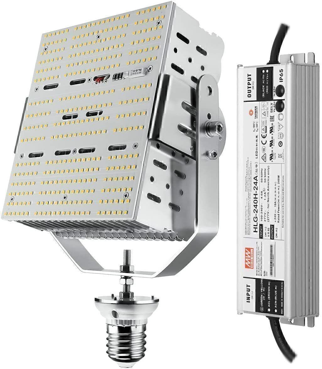 240W LED Shoebox Replacement Kits Light Fixture Commercial Parking Lot Lighting