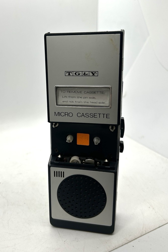 TG&Y micro cassette tape recorder