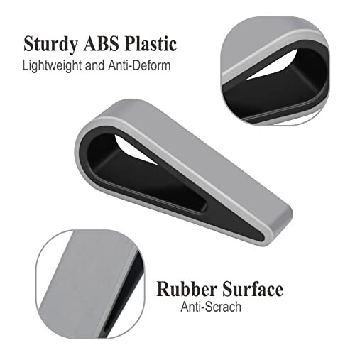 Universal Laptop/Computer Keyboard Stands, [4 Pack] Rubber Tilting 01-Black