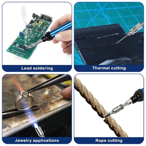 3' Hose MAP/MAPP Gas Soldering Mini Pen Torch Kit Multi-Function Pro Full Kit