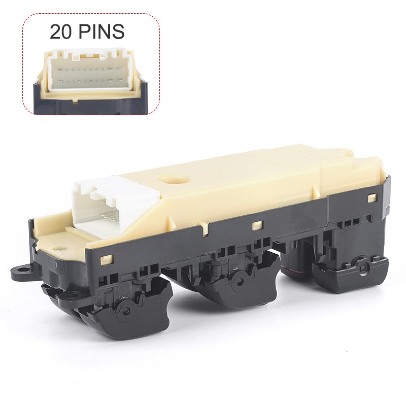 Left Driver Master Power Window Control Switch For Toyota Highlander 2001~2007