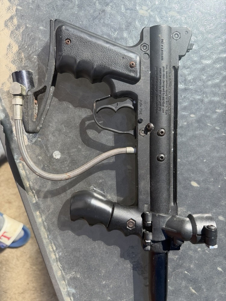 Used Untested Mechanic Tippmann 98 Custom Pro Paintball Gun