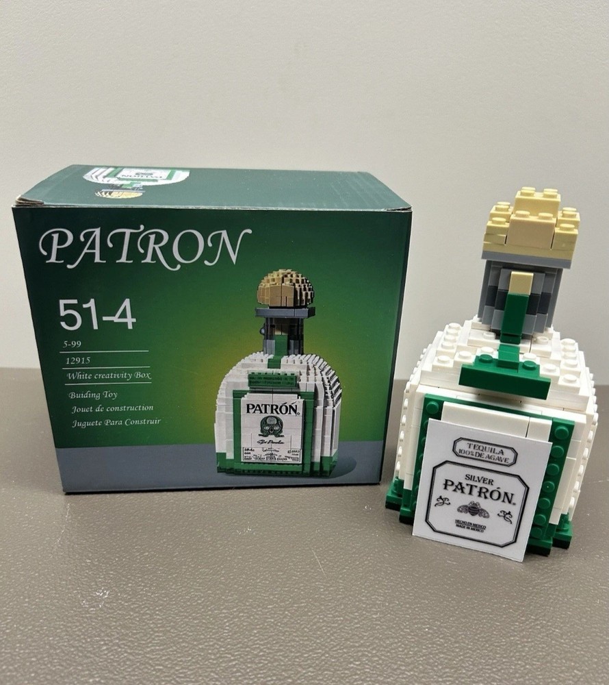Patron Bottle Building Block Set