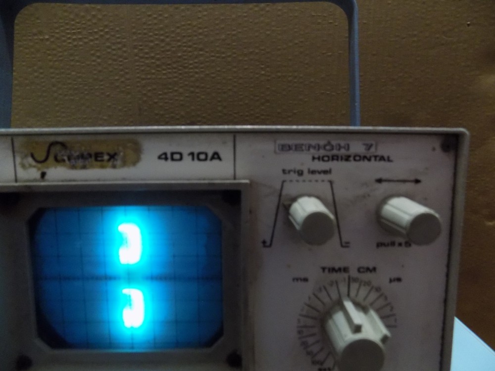 Vintage Scopex Oscilloscope Model 4D10A