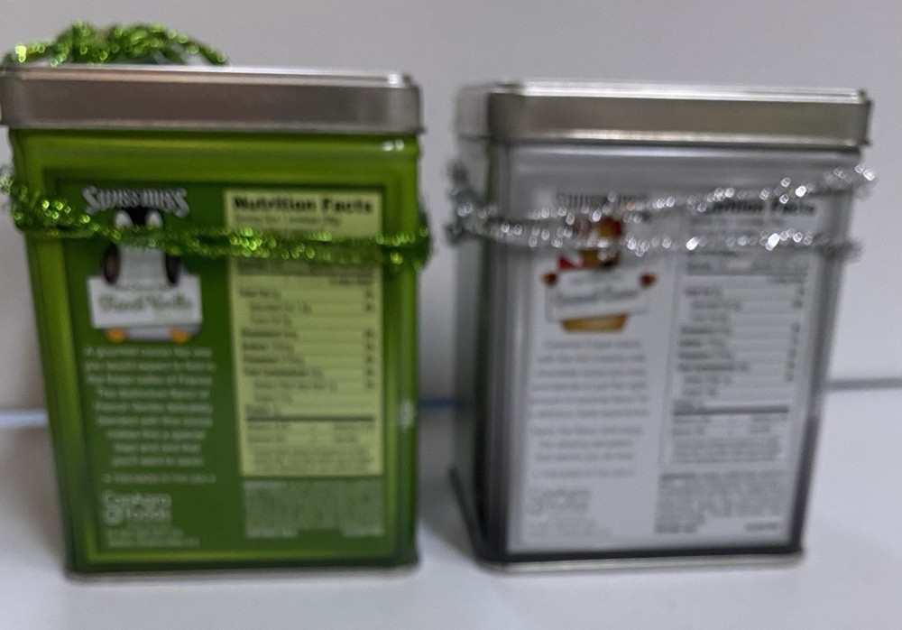 2015 Swiss MISS Empty TINS Christmas PATTERNS