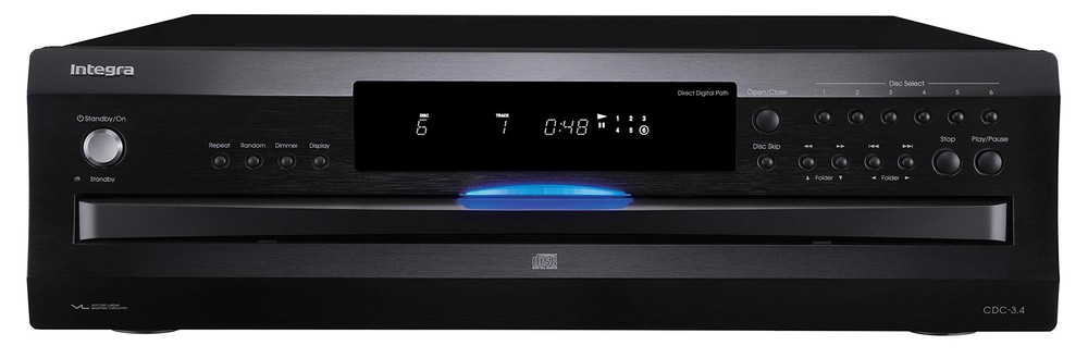Integra Premium 6 Disc CD Carousel Changer Black (CDC-3.4)