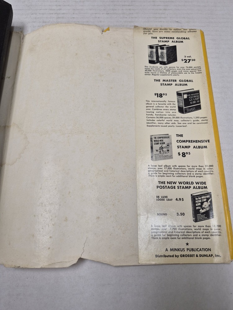 Vatican City Illustrated Album Postage Stamps Roman States 1958 Spiral Bound