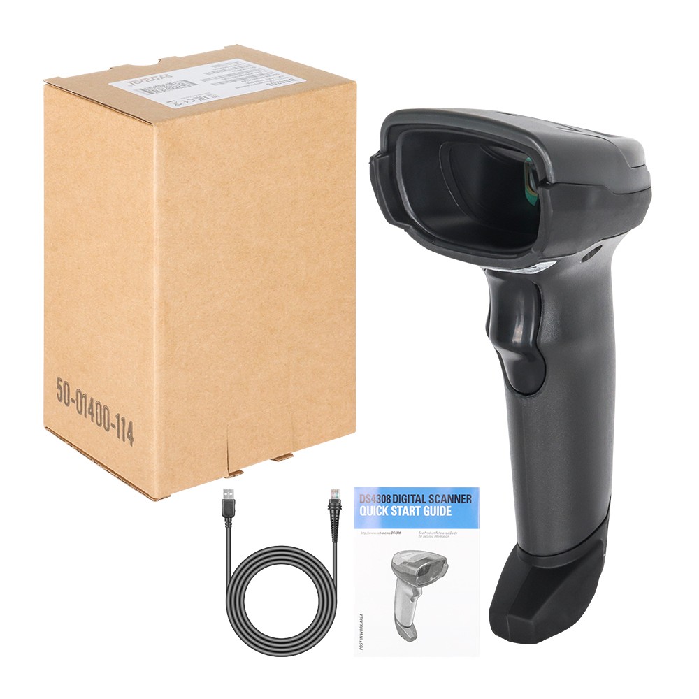 2PCS Symbol DS4308-SR00007ZZAP 2D Handheld Barcode Scanner Reader W/ USB Cable
