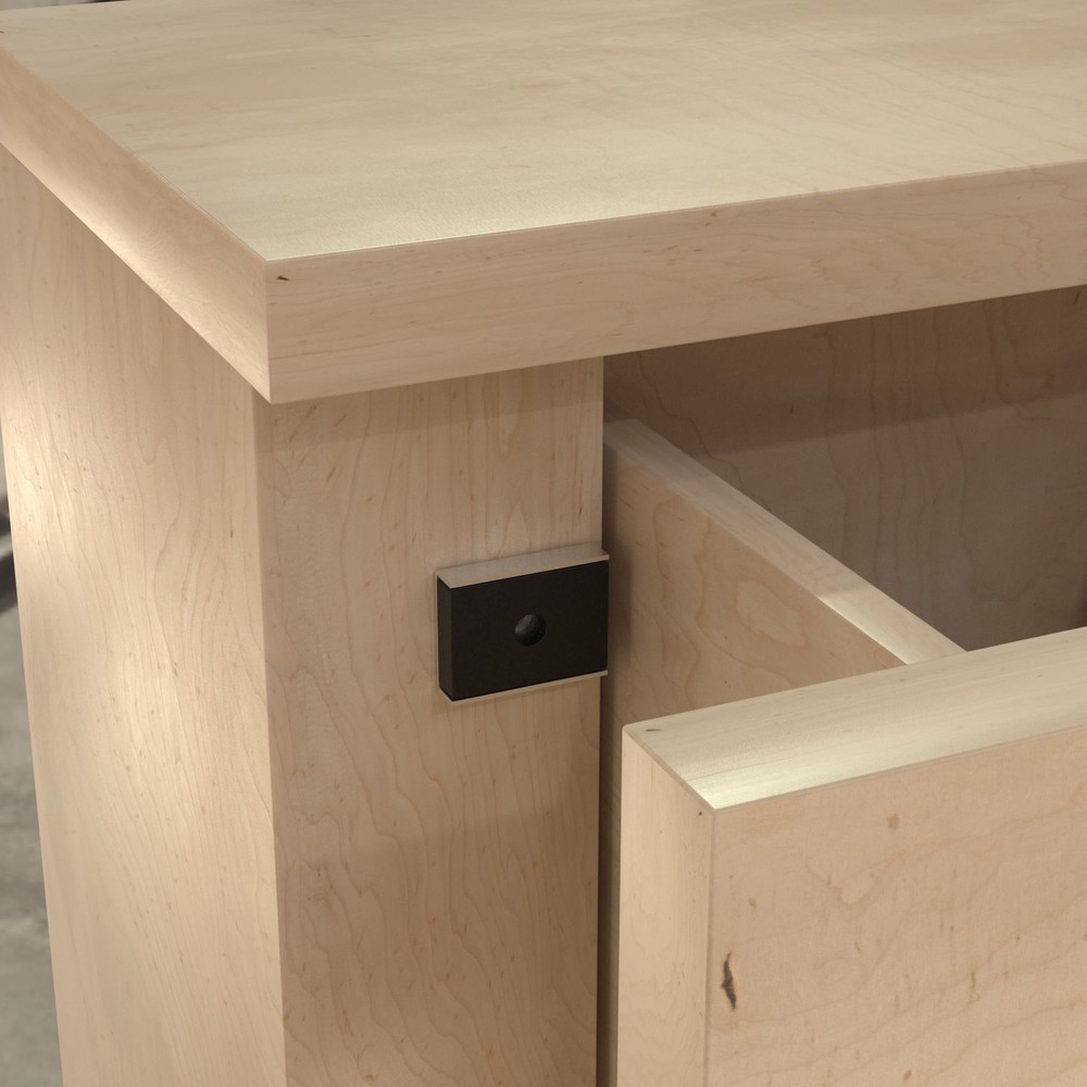 Master Magnetics Ceramic Latch Magnet Assemblies - Rectangular with Center...