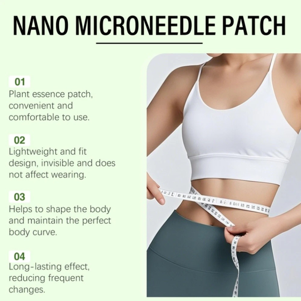 10-IN-1 Advanced Nano Microneedle Body Slimming & Skin Tightening Firming Patch