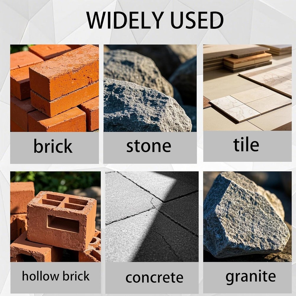 SDS Plus Chisel & Drill Bit Set (3PCS) - Home Improvement Concrete Tools