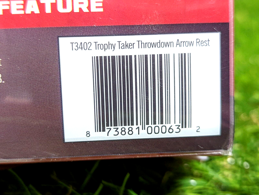 Trophy Taker T3402 Throwdown Arrow Rest - Cable Driven - Drop-Away Rest - 00063