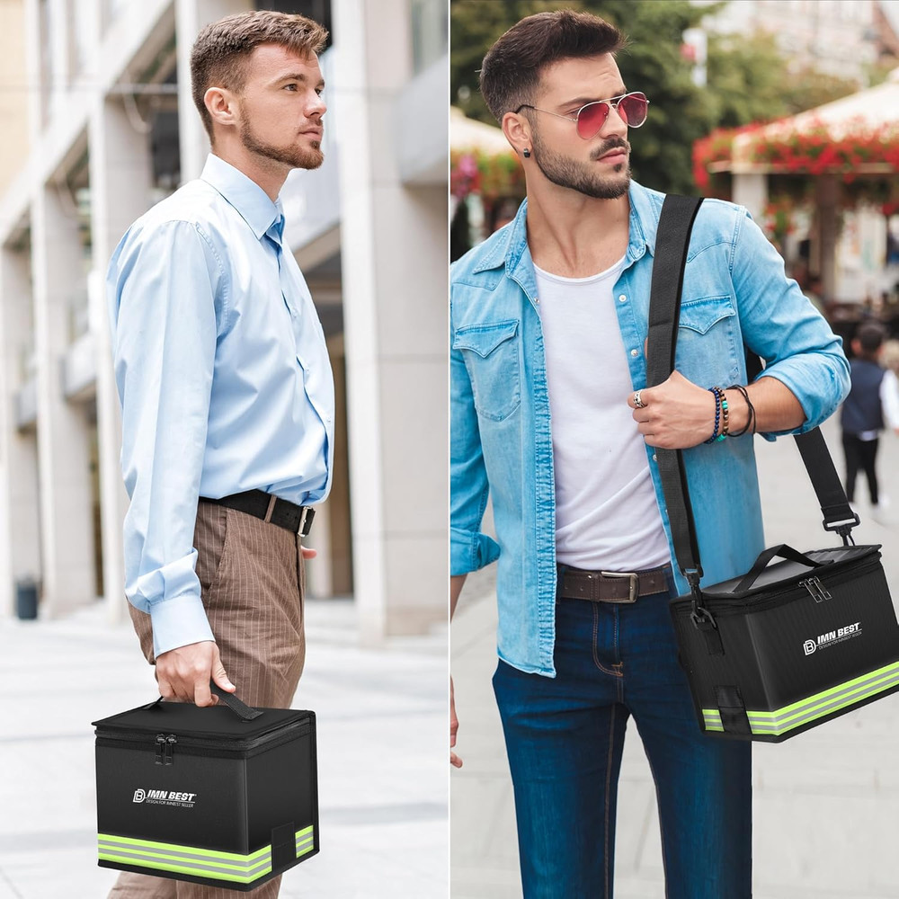 Lipo Safe Bag Fireproof, Explosion-Proof Bag, Large Capacity, Fireproof Safe, Li