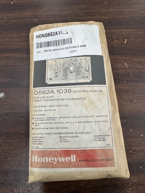 Honeywell Q682A1038 Subbase