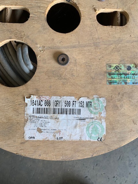 1841AC 008 500 BELDEN WIRE
