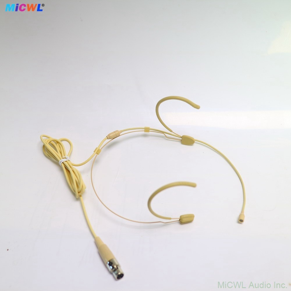 Pro Omnidirectional Headset headworn Microphone For Shure Wireless MIC system