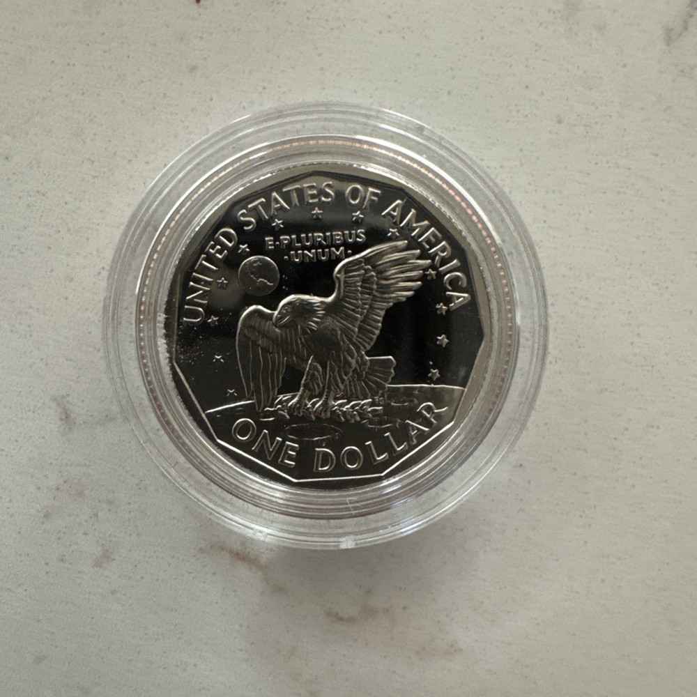 1999 Susan B. Anthony Proof Dollar Coin with Box