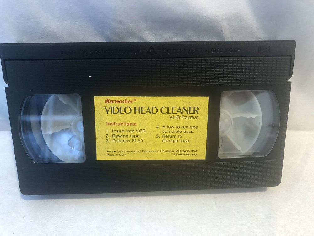 Discwasher VHS Video Head Cleaner