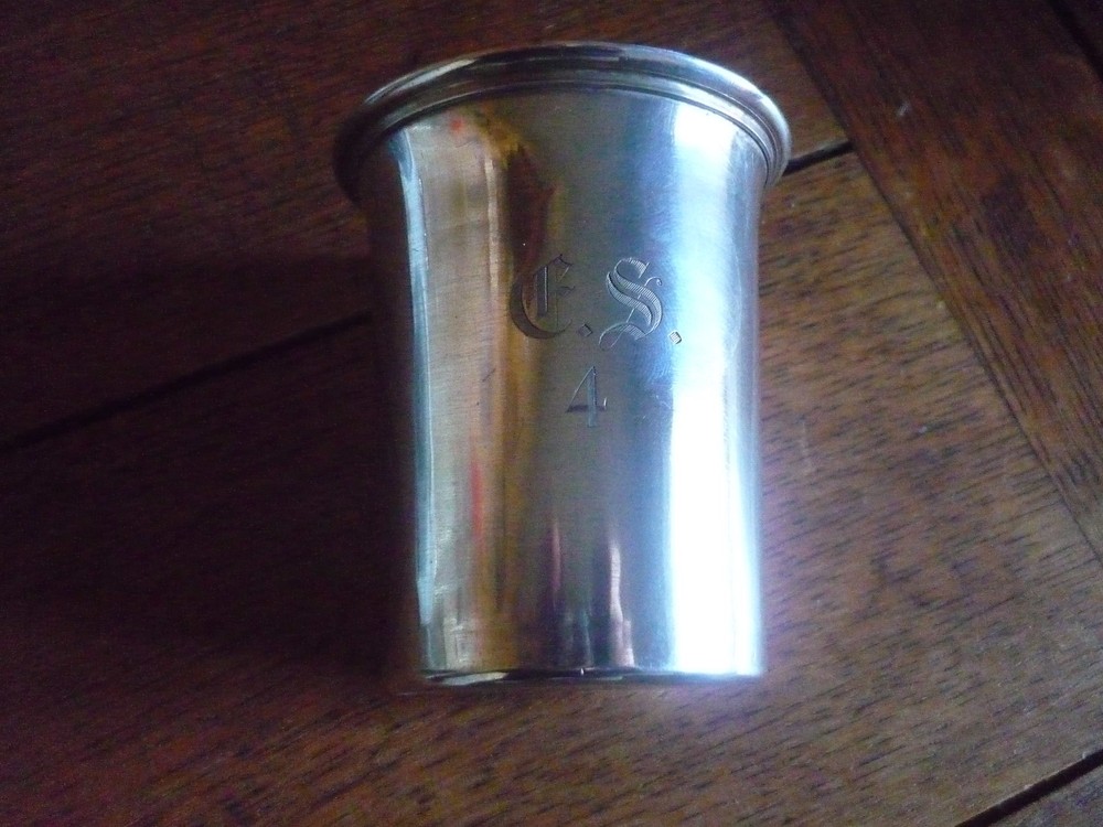 ANTIQUE  STERLING SILVER Timbal  Cup danemark