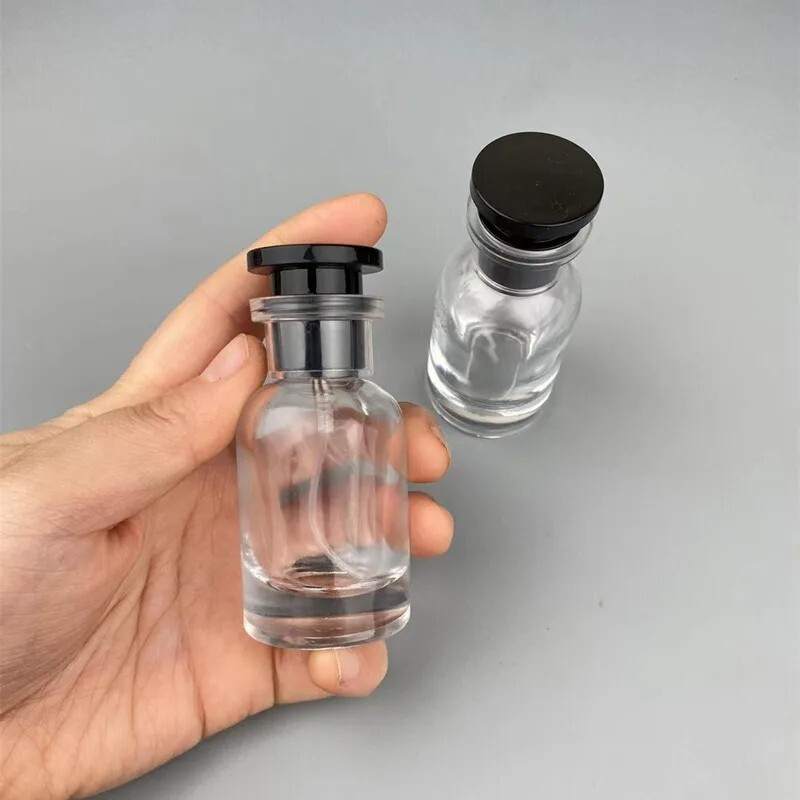 4Pcs - Empty Refillable Travel Glass Perfume Bottle With Spray Atomizer 30 ml