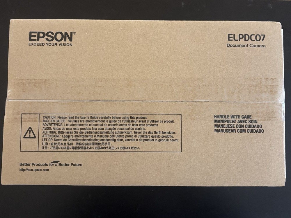 Epson ELPDC07 Document Camera – Brand New Sealed – USB Visual Presenter