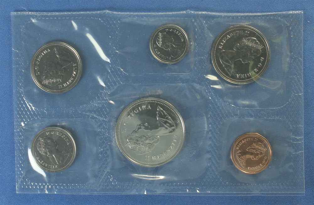 Canada 1986 Uncirculated Mint Set - With Envelope and COA 7
