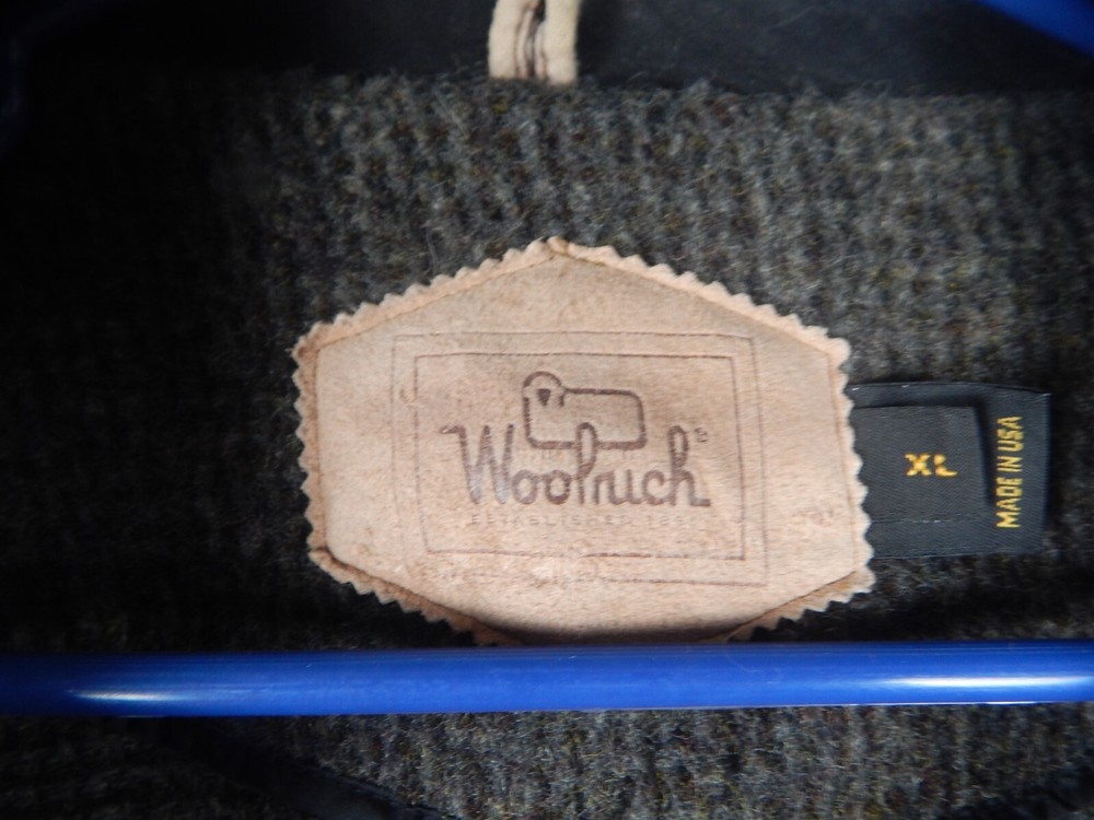 WOOLRICH wool blend Trench coat XL GRAY