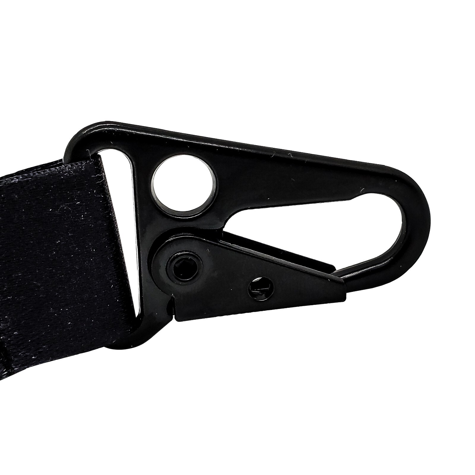 2X Winch Hook Tag Pull Safety Tie-Down Strap Carabiner Clip Off-road Truck UTV