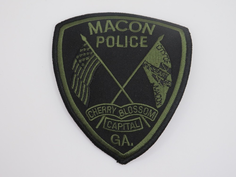 Macon Georgia Police Patch subdued patch