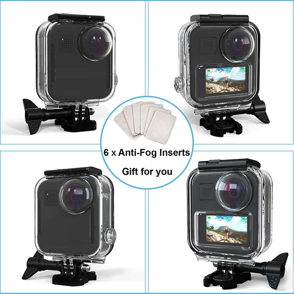 147FT Waterproof Case for GoPro MAX 360 2025 – Ultimate Diving Protection
