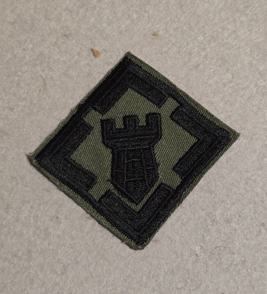20th Engineer Brigade Patch on Twill