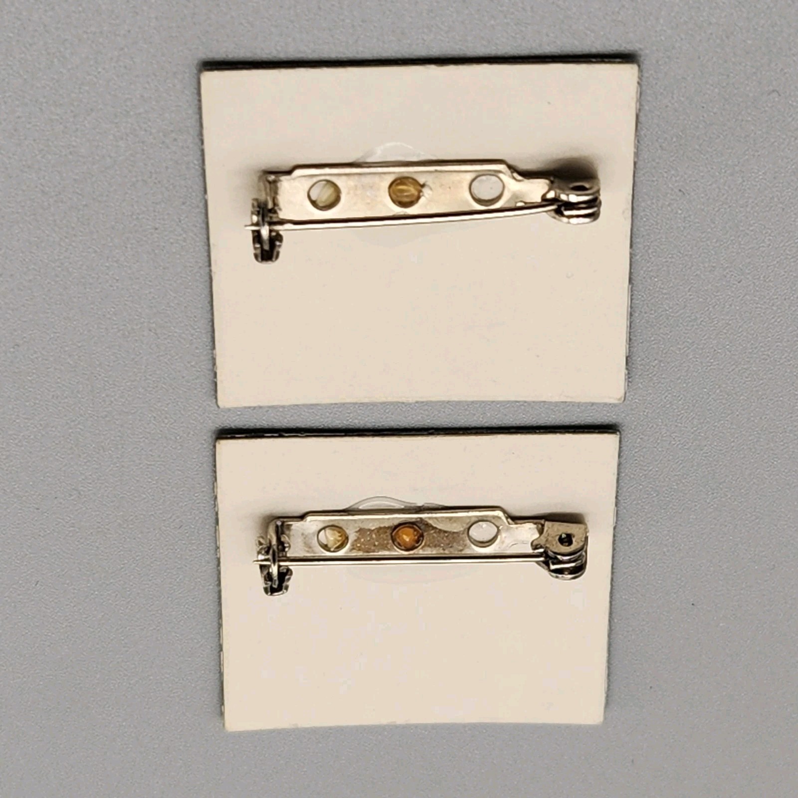 Vtg Vari-Vue Space Flicker Pins Retro Futurism 1960s Lenticular Rocket Astronaut