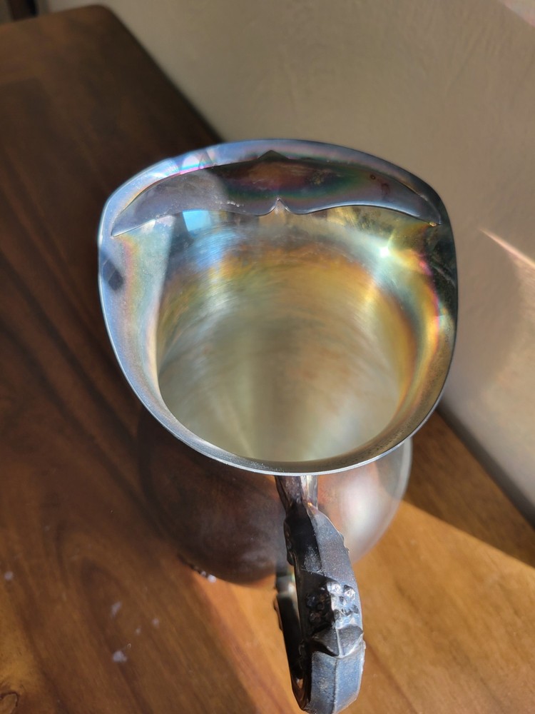 Leonard Silverplate Pitcher with Decorative Paw Feet Post-1940