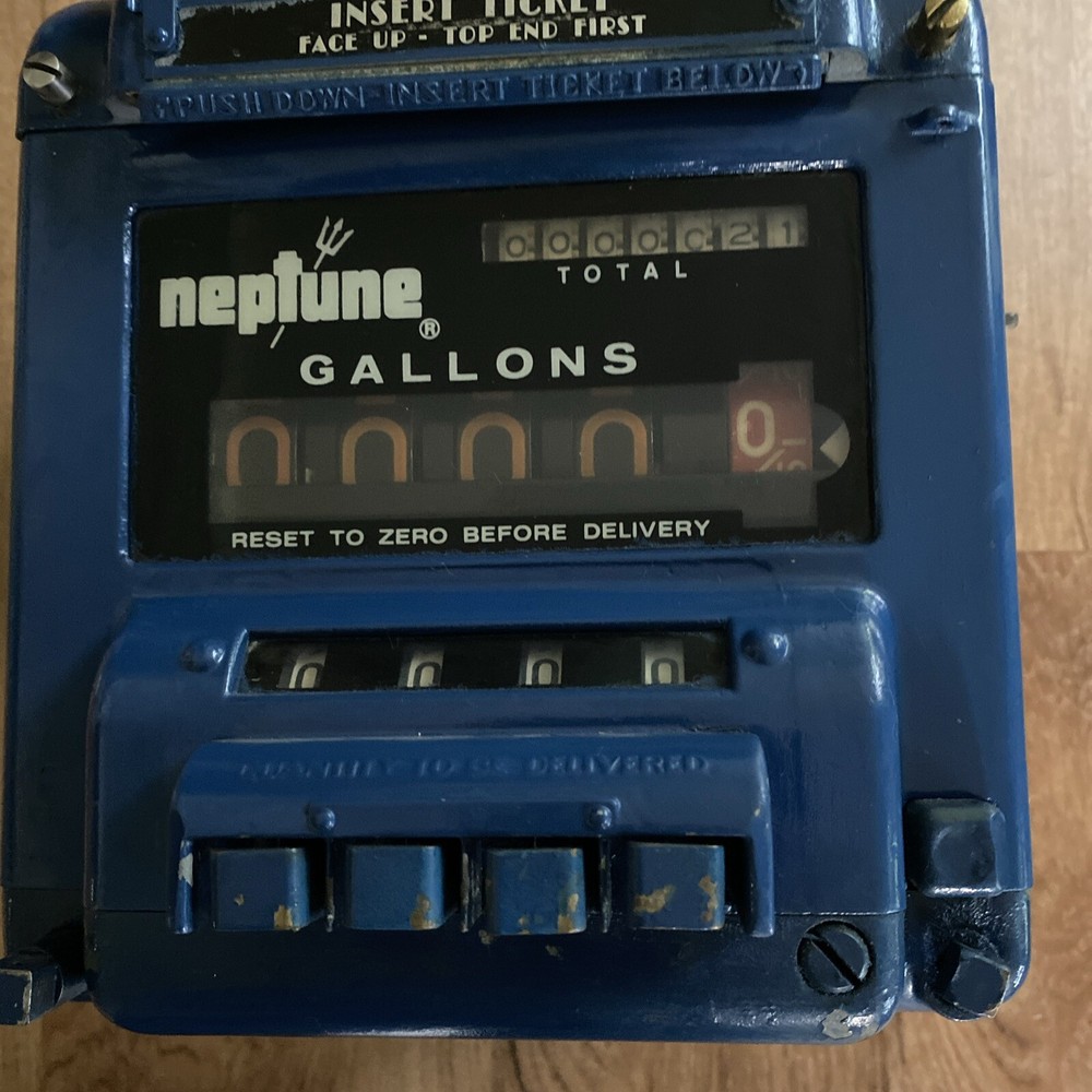 NEPTUNE MODEL 433 PRINT 0-METER REGISTER