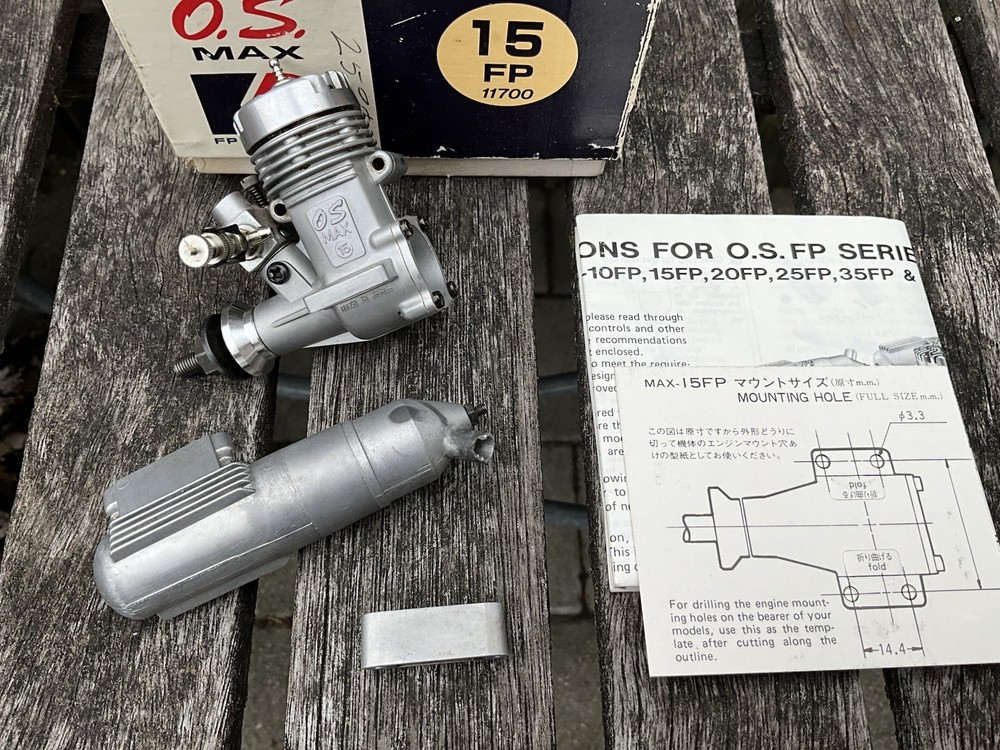OS Max 15 FP RC Nitro Engine. Nice!